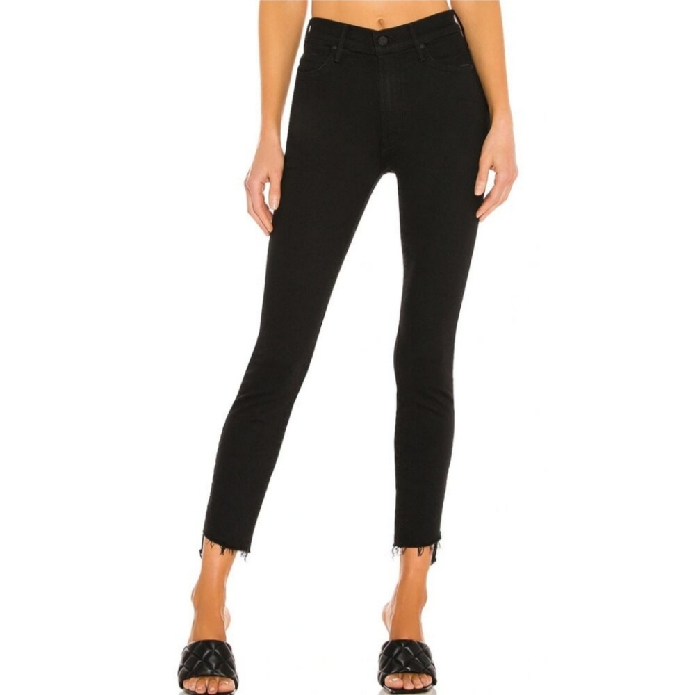 MOTHER Jeans Stunner zip ankle step fray & The Rascal Ankle Snippet - Picture 2 of 15